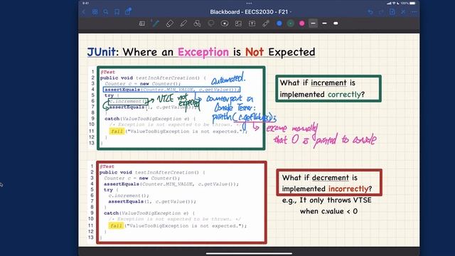 [HD] EECS2030 F21 - Lecture 2b - Part E1 - Testing for Legal Usage of the Counter Method смотреть онлайн