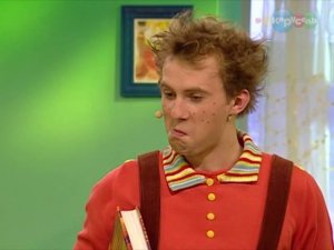 Бериляка учится читать. Буквы