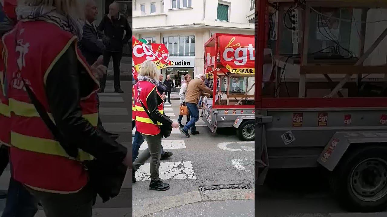 Манифестация пенсионеров во Франции. Что не так? смотреть онлайн