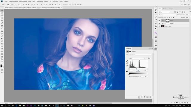 #Photoshop CC Эффект Nashville Instagram