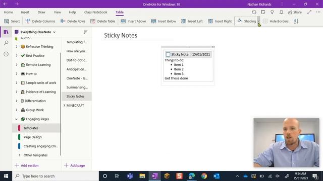 OneNote - Create a Sticky Note in 3 Easy Steps смотреть онлайн