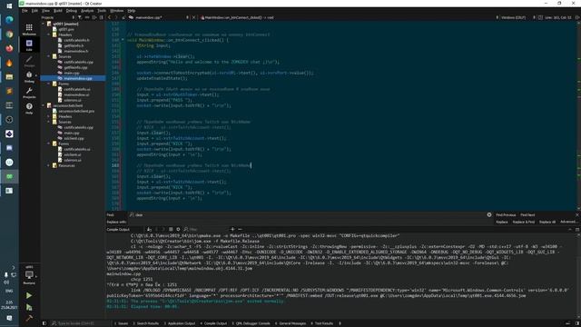 Делаю чат для Twitch на Qt. Ламповый Си/++ и странные исследо смотреть онлайн