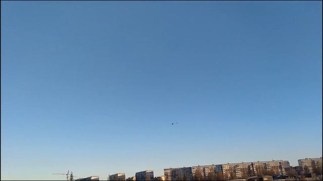 Метровый паритель - микро планер и радиоуправляемый планер в небе
