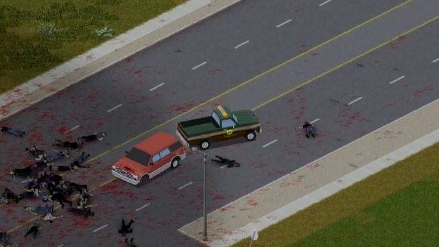 How to tow your car in Project Zomboid! смотреть онлайн