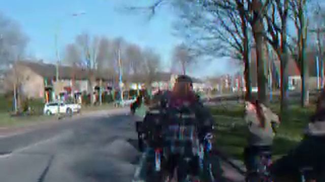 School bike trip. Assen, Netherlands (safe routes to school) смотреть онлайн