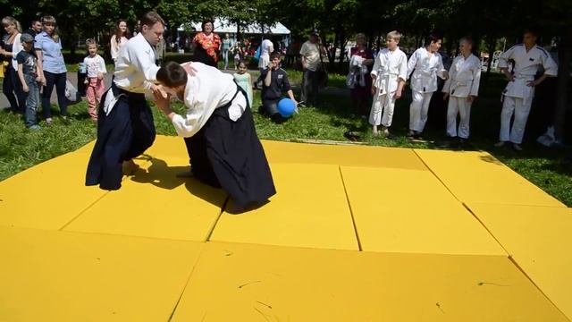 Айкидо на природе смотреть онлайн