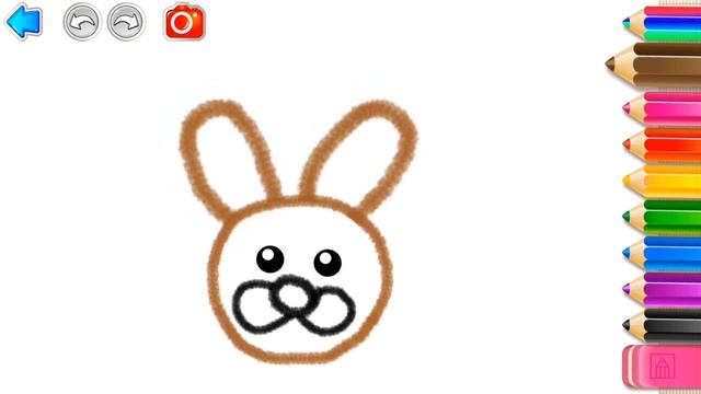 How to draw a rabbit | как нарисовать зайца | खरगोश कैसे आकर्षित करें смотреть онлайн