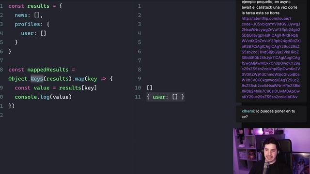 Cómo ITERAR un OBJETO en JAVASCRIPT . Respuesta de API en forma de objeto смотреть онлайн