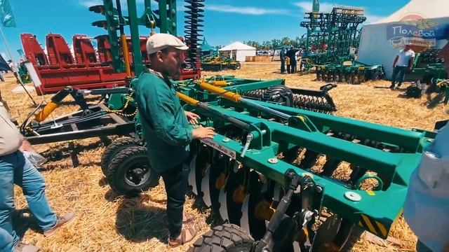 Конструктив и преимущество прицепной дисковой бороны БД 8х2,производства “Радогост Маш” смотреть онлайн