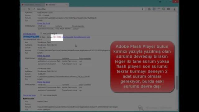 [Çözüm] Adobe Flash Player eklentisi eski olduğu için engellendi смотреть онлайн
