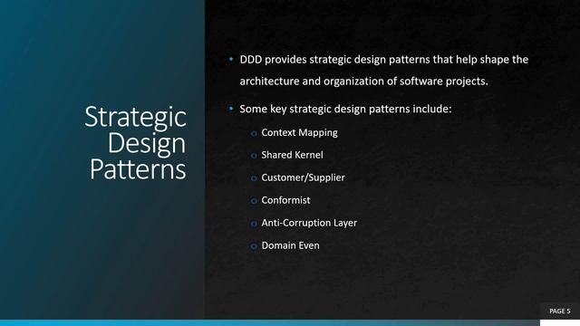 Domain Driven Design : Building Software with a Strategic Focus смотреть онлайн