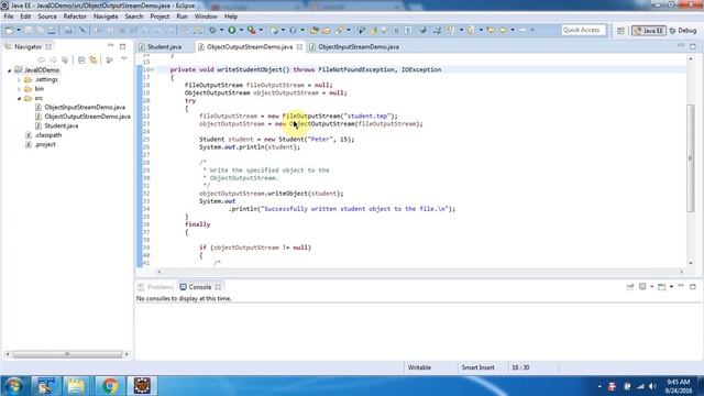 What is Java ObjectInputStream? | Java Serialization | Java IO | Java Tutorial смотреть онлайн