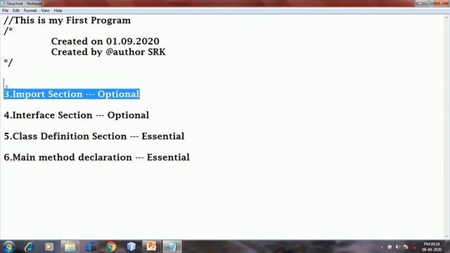 Structure of Java Program for beginners in Tamil | Java Basics | Learn Yourself смотреть онлайн