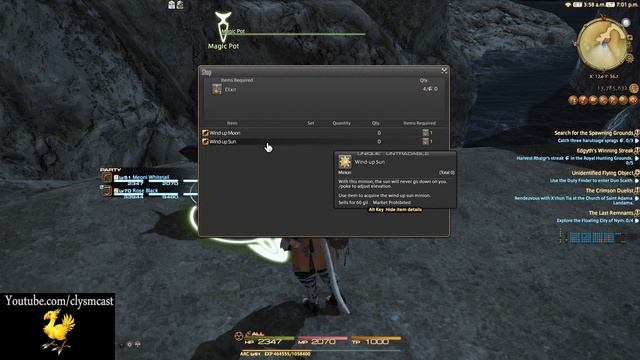 FFXIV Sun & Moon Minion смотреть онлайн
