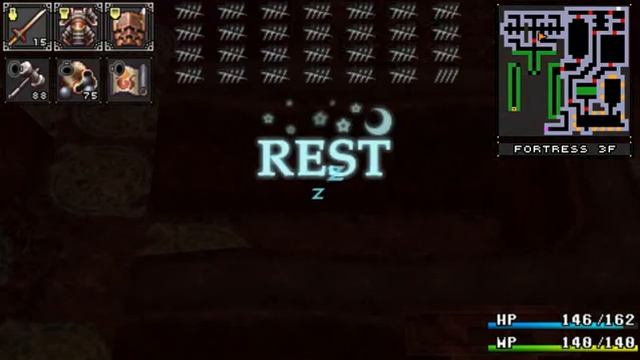 Brandish: The Dark Revenant (PSP) Fortress 3F Part 2 Walkthrough смотреть онлайн