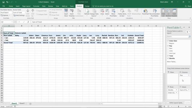 How to Perform Cohort Analysis in Excel 2016 смотреть онлайн