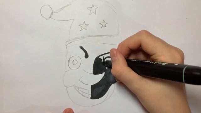 Рисуем Аниматроника ЛУНА из FNAF Security Breach смотреть онлайн