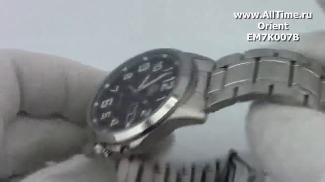 Обзор. Мужские наручные часы Orient EM7K007B смотреть онлайн