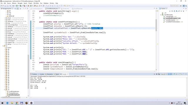 [Java time v5] ZoneOffset és ZoneId osztályok смотреть онлайн