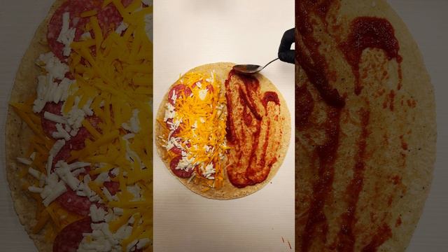 Пепперони в лаваше