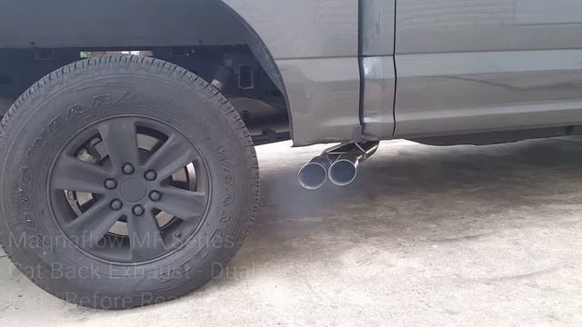 Magnaflow MF Series Dual Cat-Back Exhaust - 2015 Ford F150 2.7L смотреть онлайн