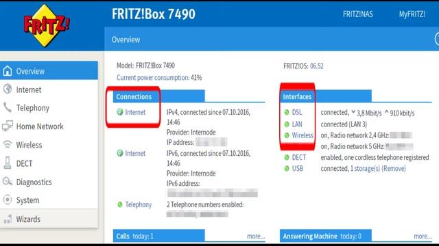 Freenom World AVM FRITZ!Box 7490 HowTo (Русский)