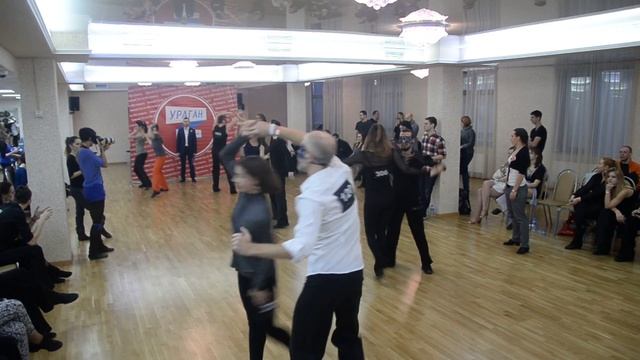 ХАСТЛ, УРАГАН 2017, Нерейтинговый турнир, Космос, 14 финала, заход 3 танец 1 смотреть онлайн