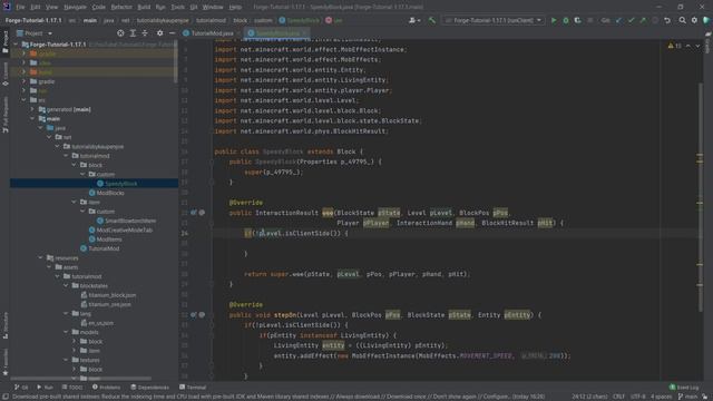 Forge 1.17.1 Modding Tutorial | ADVANCED BLOCK | Forge Modding 1.17.1 #10 смотреть онлайн