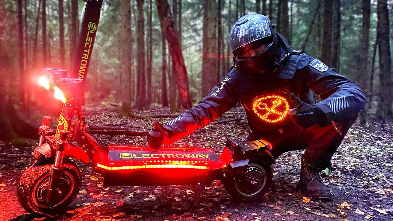 Электросамокат внедорожник с рекордным запасом хода! Electroway F2S! смотреть онлайн