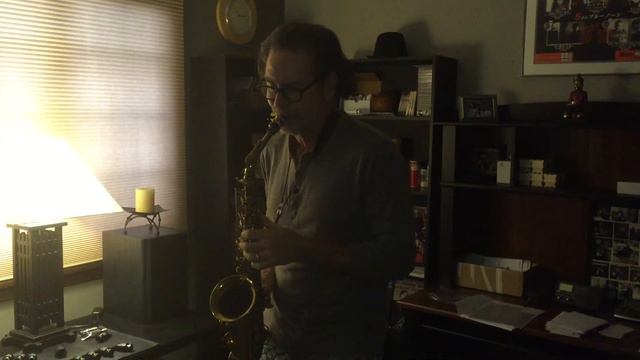 Rob Lockart Playing His New iReedMan Retro-Revival "New Yorker" 7M Alto Sax Mouthpiece смотреть онлайн