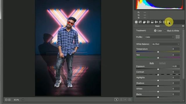 Adobe Photoshop cc 2020 smooth backgraound change instagram viral pink color lookup & shadow effect смотреть онлайн