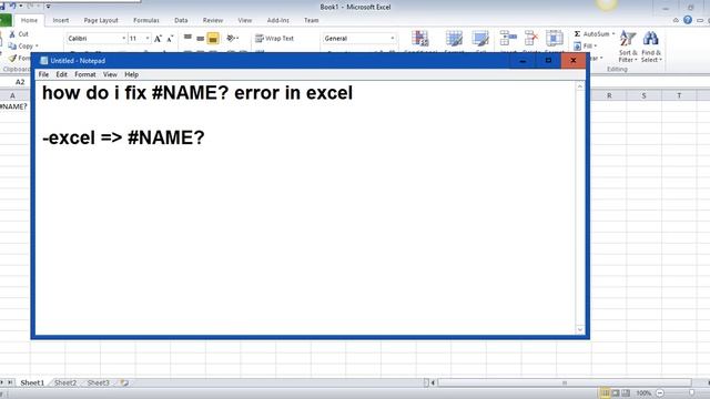 how do i fix #NAME? error in excel | to correct a #NAME? | The Excel #NAME? смотреть онлайн
