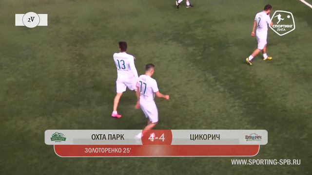 Спортинг-лига I Охта Парк – Цикорич - 8-7 смотреть онлайн