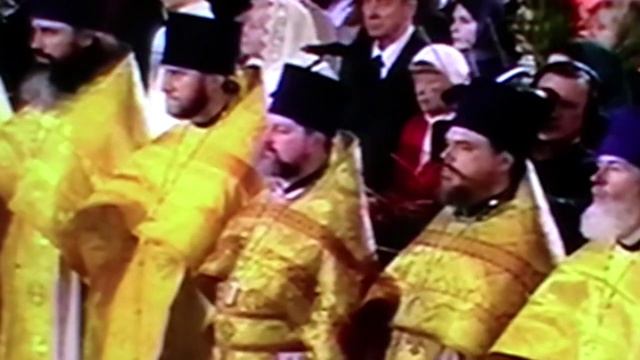 Начало праздничного Богослужения Рождества Христова смотреть онлайн