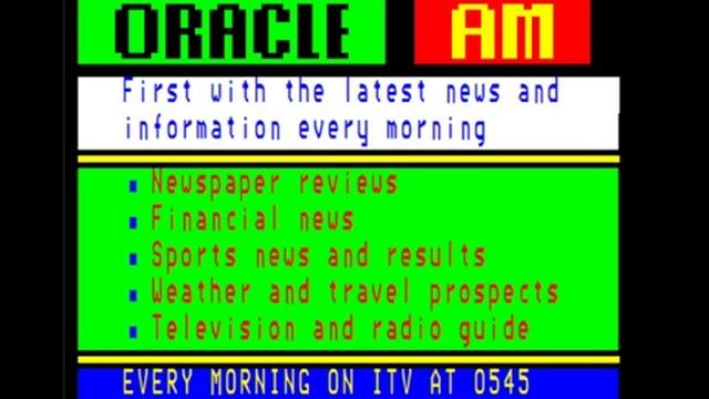 TV-am Outro into Thames ORACLE and Schools Interval Junction (4th February 1983) смотреть онлайн