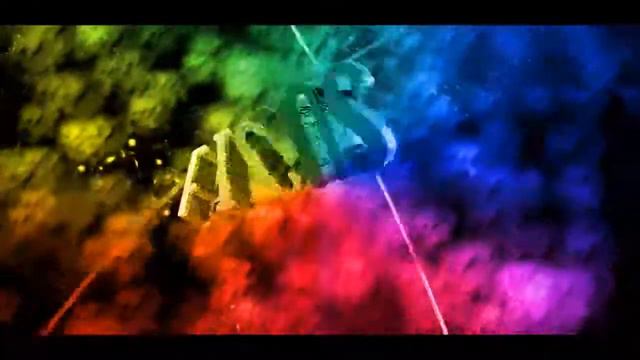 Пример 3D интро (радуга) смотреть онлайн