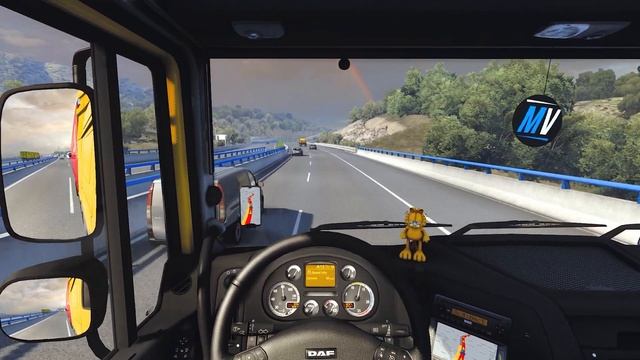 ? 4K [POV] DAF XF 105 460 PATINTER - PROMODS 2.60 (E) ?? Salamanca to (E) ?? Badajoz. (23T) смотреть онлайн