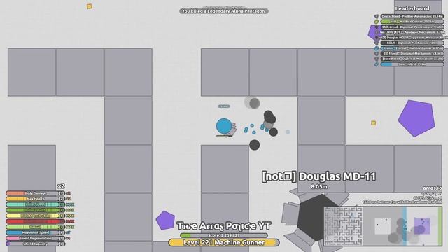 APPEASER: ANOTHER ULTIMATE BULLET SPAMMER! | Arras.io Old Dreadnought Gameplay #arrasio смотреть онлайн