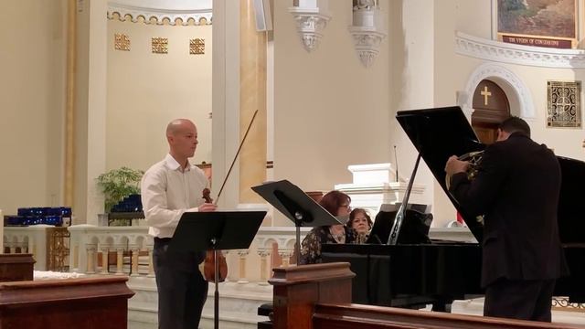 Ewazen Trio for Horn, Violin and Piano смотреть онлайн