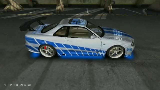 Street Racing the rise - 2 Fast 2 Furious || Nissan Skyline R34 || Paul Walker livery build || смотреть онлайн