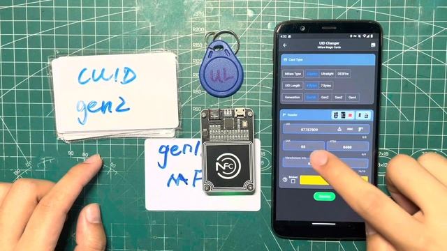 Use PN532 to change the UID of Mifare Magic Cards смотреть онлайн
