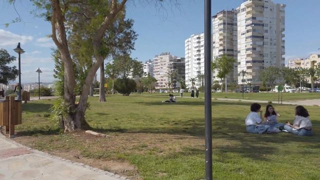 Antalya Walking Tour: Lara to the city center, Spring 2022 смотреть онлайн