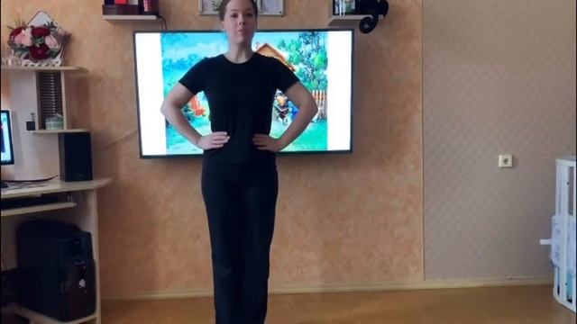 Югорский хореограф показала несколько элементов из танца «русская пляска» смотреть онлайн
