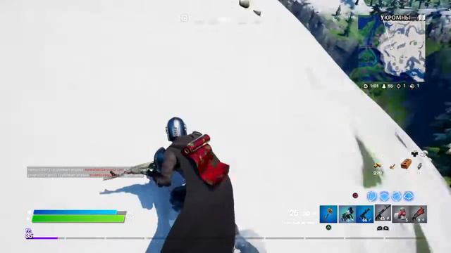 Fortnite.Тест на новый гранатамёт (ниже нуля). смотреть онлайн