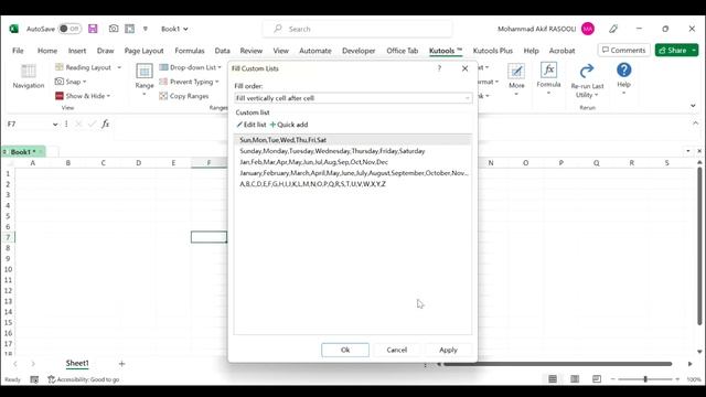 Create Alphabetical Series List With Kutools For Excel смотреть онлайн