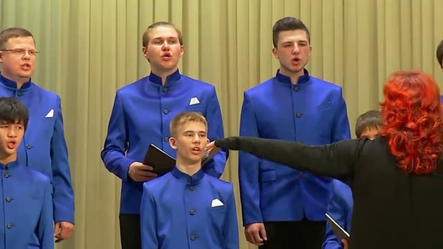Грузинский распев XII век "Шен Хар Венахи" Байкал-Хор смотреть онлайн