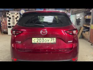 На Mazda CX-5 2019 года установили электропривод багажника от Autolifttech.net вместо штатного.