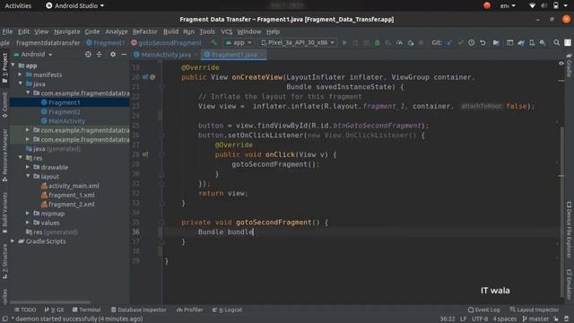 ANDROID - FRAGMENT DATA TRANSFER TUTORIAL IN JAVA смотреть онлайн