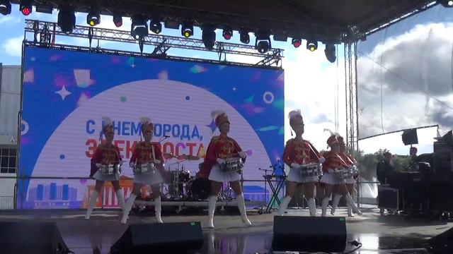 Ансамбль Барабанщиц(С Днем Города Электросталь,04.09.2021) смотреть онлайн