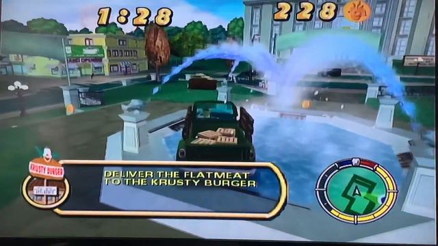 The Simpsons Hit and Run 6 - Monkey Business смотреть онлайн